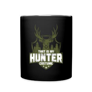 Chasseur de cerfs Buck Halloween - Mug uni - noir - Devant