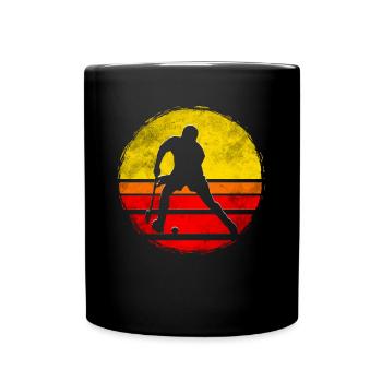 Floorball - Mug uni - noir - Devant