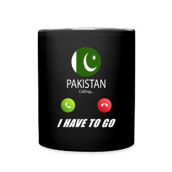 Pakistan calls lusiger flags - Full Colour Mug - black - Front