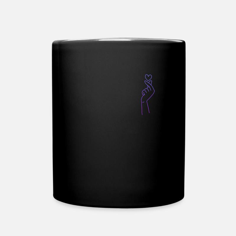 K-Pop - Tasse einfarbig - Schwarz