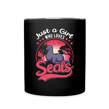 Seal Girls - Mug uni - noir - Devant