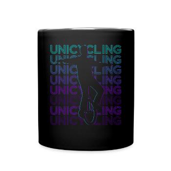 Monocyclisme Monocycle Rétro - Mug uni - noir - Devant