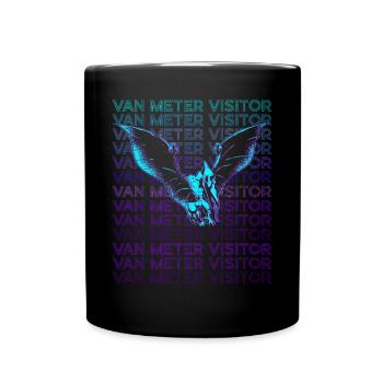 Van Meter Visitor Cryptozoology Retro - Full Colour Mug - black - Front