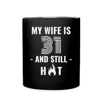 Cadeau d’anniversaire de femme de 31 ans - Mug uni - noir - Devant