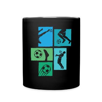 Football, Club d’équipe sportive, Équipe - Mug uni - noir - Devant