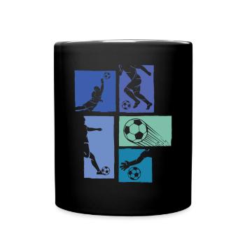 Football, Club d’équipe sportive, Équipe - Mug uni - noir - Devant