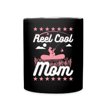 Reel Cool Mother - Full Colour Mug - black - Front