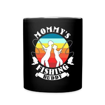 Mommy Bait Casting - Tasse einfarbig - Schwarz - Vorne
