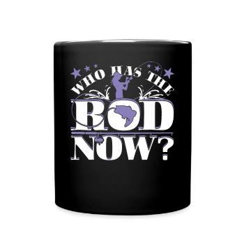 Feminist fishing - Full Colour Mug - black - Front