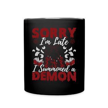 Funny Cult Occult - Full Colour Mug - black - Front