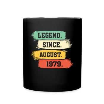 Légende depuis août 1979 - Mug uni - noir - Devant