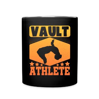 Parkour Freerunning Traceur - Tasse einfarbig - Schwarz - Vorne