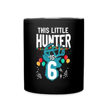 Buck Deer Chasse Hunter Kid - Mug uni - noir - Devant