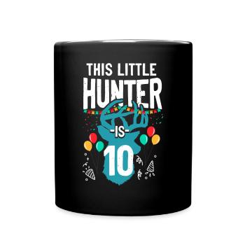 Buck Deer Chasse Hunter Kid - Mug uni - noir - Devant