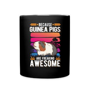 Cochon d’Inde Cadeau Cochon d’Inde - Mug uni - noir - Devant