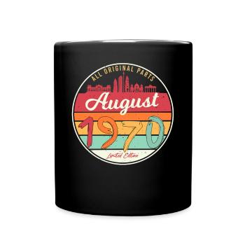 1970 August Alles Original - Mug uni - noir - Devant