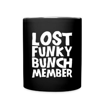 Lost Funky Bunch Member 4 - Full Colour Mug - black - Front