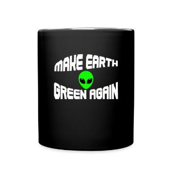 Étranger - Mug uni - noir - Devant