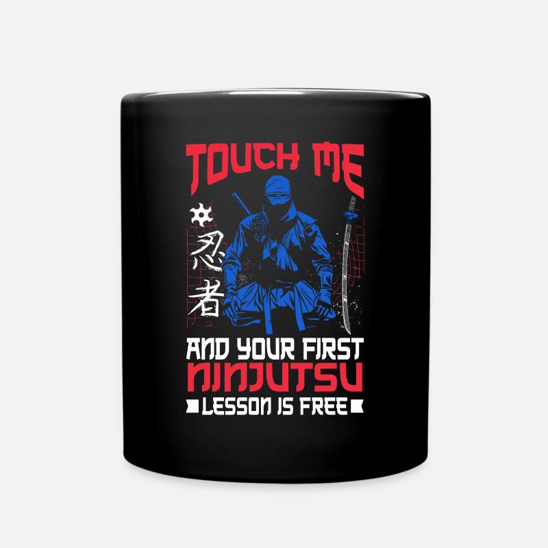 Ninja - Full Colour Mug - black