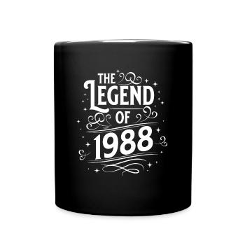 La légende de l’anniversaire de 1988 - Mug uni - noir - Devant