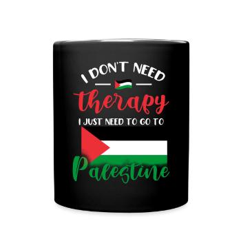 Palestine - Mug uni - noir - Devant