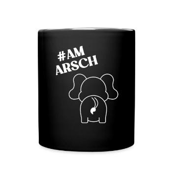 Elephant Gift For Proboscis Africa Wilderness Zoo - Full Colour Mug - black - Front