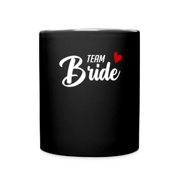 Team Bridal Wedding Celebration - Full Colour Mug - black - Front