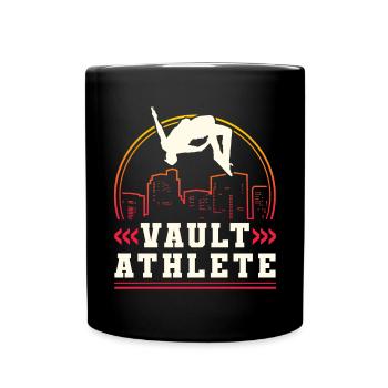 Parkour Freerunning Traceur - Tasse einfarbig - Schwarz - Vorne