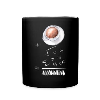 Okayest Comptable Math Calcul Café - Mug uni - noir - Devant