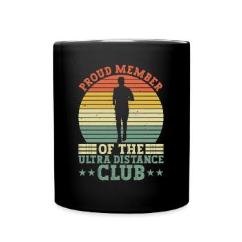 Ultramarathon Ultra Marathon Athlete Training - Full Colour Mug - black - Front