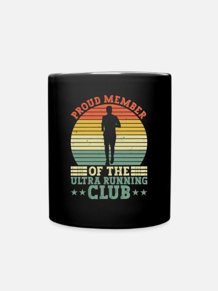 Fier membre de l’Ultra Distance Club - Mug uni - noir