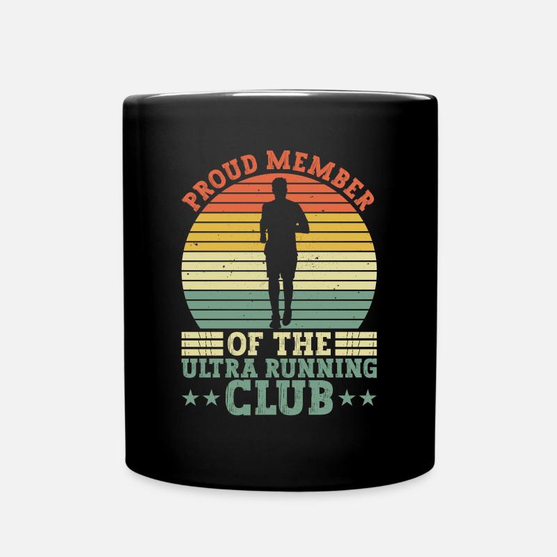 Fier membre de l’Ultra Distance Club - Mug uni - noir