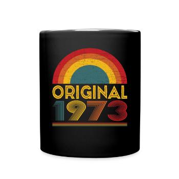 Vintage Original 1973 Cadeau pour 49ème anniversaire - Mug uni - noir - Devant