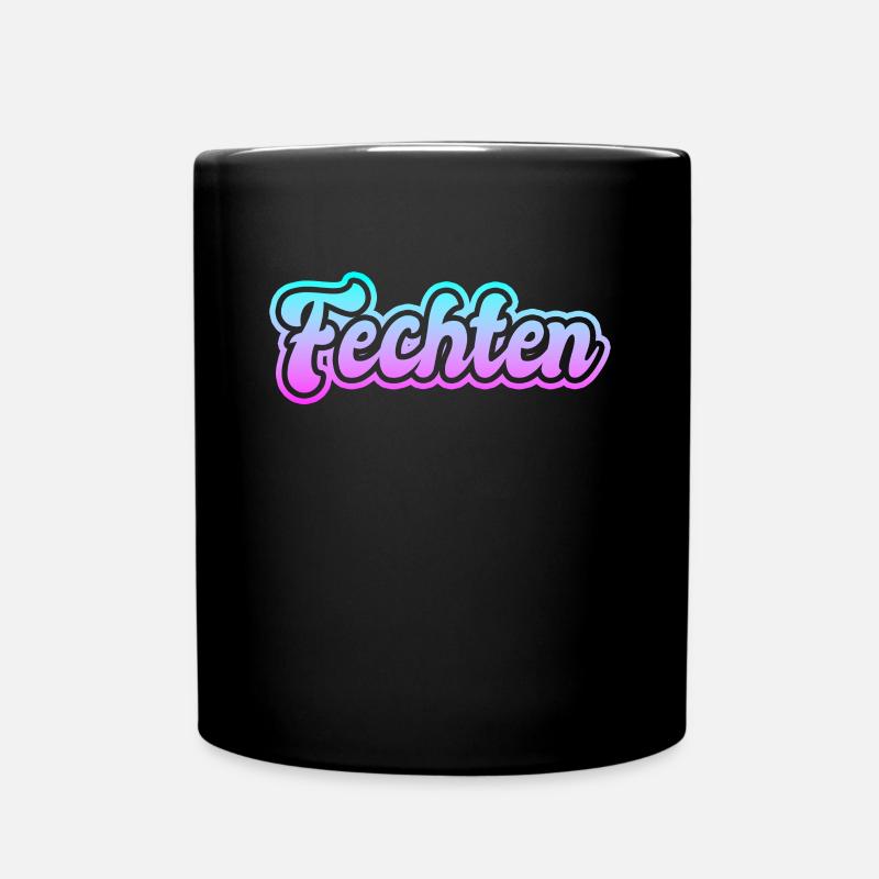 Escrime - Mug uni - noir