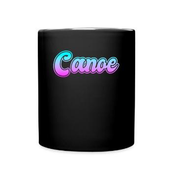 Canoe canoe - Full Colour Mug - black - Front