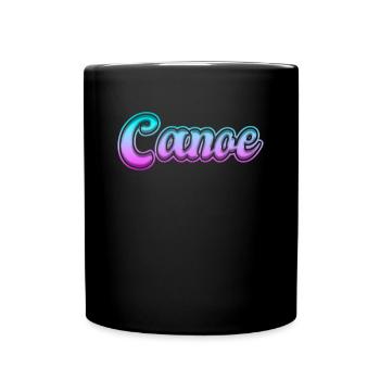 Canoe canoe - Full Colour Mug - black - Front
