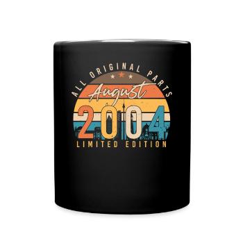 2004 En août enfin 18. - Mug uni - noir - Devant