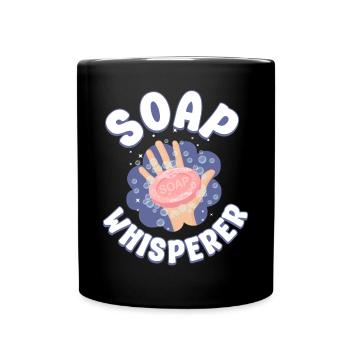Fabrication de savon Artisanat Savon - Mug uni - noir - Devant