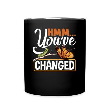 Entomologie Asclépiade Monarque Papillon Insecte Jeu de mots - Mug uni - noir - Devant