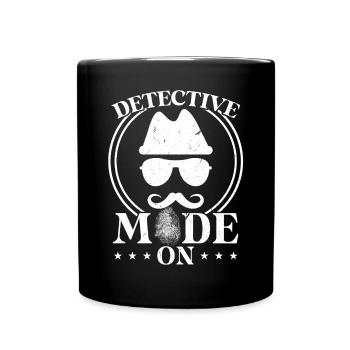Detective Mode On - Full Colour Mug - black - Front