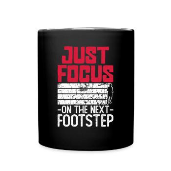 Ultramarathon Ultra Marathon Runner - Full Colour Mug - black - Front