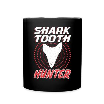 Shark Tooth Hunters - Fossil Hunters - Full Colour Mug - black - Front