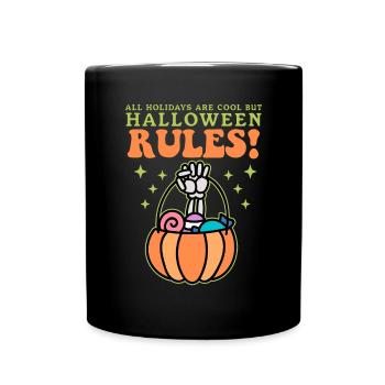 Halloween Costume Party Witch Ghost Cadeau - Mug uni - noir - Devant