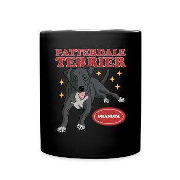 Patterdale Terrier Grandpa | Dog Owner Gift - Full Colour Mug - black - Front