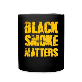 Black Smoke Matters | Trucker - Full Colour Mug - black - Front