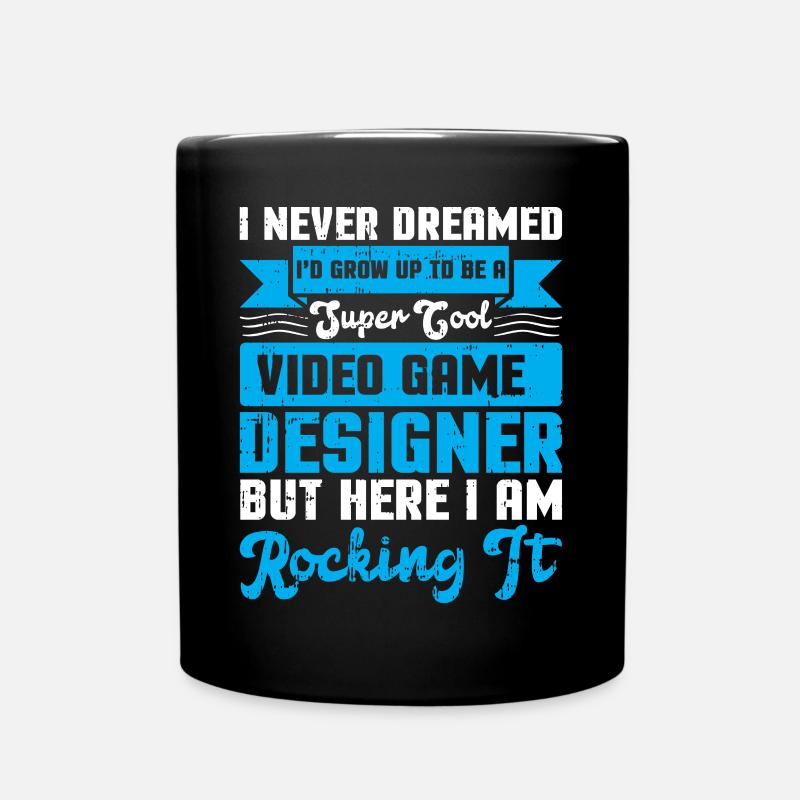Video Game Designer - Tasse einfarbig - Schwarz