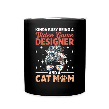 Video Game Designer - Tasse einfarbig - Schwarz - Vorne