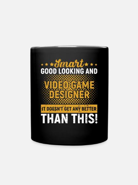 Video Game Designer - Tasse einfarbig - Schwarz