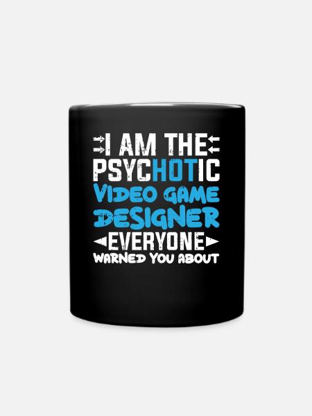 Video Game Designer - Tasse einfarbig - Schwarz