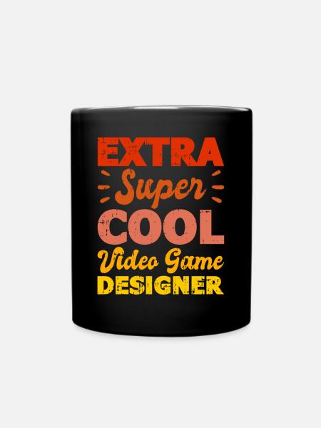 Video Game Designer - Tasse einfarbig - Schwarz